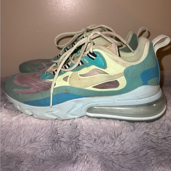 Nike Air Max 270 React Hyper Jade Running Men's Shoes Size 6.5 AO4971-301 - Picture 1 of 8